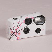 Cherry Blossom Single Use Spring Wedding Favor Camera