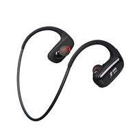 16GB Built-in Memory MP3 Player Bluetooth Headset Running Earphone IPX7 Waterproof Sports Wireless Stereo Earbud (Black)