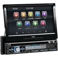 BOSS AUDIO BV9979B 7" Single-DIN In-Dash Flip-Up DVD Receiver with Bluetooth(R)