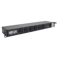 Tripp Lite 14 Outlet Network-Grade Rackmount PDU, 15A Surge Protected Power Strip, 15ft Cord with 5-15P, (DRS-1215)