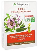 Arkopharma Duoflash Respiratory Comfort 30 Capsules