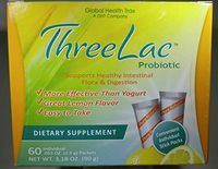 Threelac Probiotic Bonus 3 Pack 180 Pkts by GHT Global Health Trax Inc.