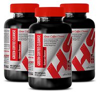Green Coffee Powder - Green Coffee Cleanse Complex 800 MG - Help Lose The Weight (3 Bottles)