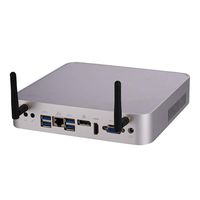 Desktop Computer, Mini PC with Intel Quad Core I7 7700HQ 8 Threads CPU, DDR4 RAM, M.2 SSD Supported, VGA HDMI DP 4K Display, Windows 10 Pro or Linux Ubuntu, Partaker B17, 16G RAM/240G SSD