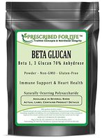 Beta Glucan - Beta 1, 3 Glucan 70% Anhydrose - Natural Polysaccharide Powder Extract, 2 kg