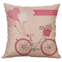 scamper Throw Pillow Covers Linen Lovers Series Valentine's Day Confession Cover Cushion Heart Love Hearts Couple Pillowslip