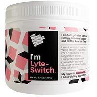 Lyte-Switch Electrolyte Powder with Organic Ingredients. 95% IV Strength. Made to World Health Organization ORS Guidelines. NO Added Sugar NO Artificial Ingredients. Keto Electrolyte Supplement