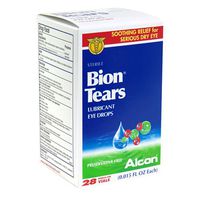 Bion Tears Lubricant Eye Drops, Single-Use Vials - 28 ea