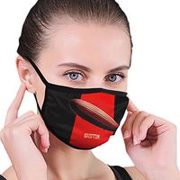 Led MIC Zep-pelin Anti-dust Masks Washable Reusable Masks Balaclava Mask Black