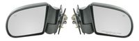 Black Power Heated Side Door Mirrors Left & Right Pair Set for Blazer S10 Jimmy