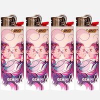 4 - Bic Gemini Astrology Horoscope Lighters