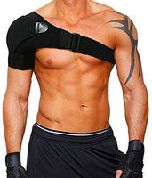 Shoulder Brace - Shoulder Support for Rotator Cuff, Dislocated AC Joint, Labrum Tear, Shoulder Pain, Shoulder Compression Sleeve Rotator Cuff Brace(Black)