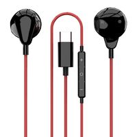 Zarsson USB Type C Earphones, Digital in-Ear Sleep Headphones Wired Earbuds Stereo Bass Noise Canceling Sport Headsets for Google Pixel 3, 3XL/2, 2XL, HTC, Xiaomi Note 7, Huawei, iPad Pro 2018