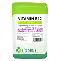 Lindens Vitamin B12 250mcg 3-Pack 300 Tablets Potency 1-a-Day Energy B 12 B-12