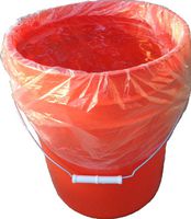 5 Gallon Bucket Liner Bag for Marinating and Brining - Disposable Pail Liner 25 per roll for 22 Qt. Cambro Poly Pail