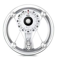 Mechanical electronic scale Professional Analog Mechanical Dial Bathroom Scale, 120kg. Capacity, 155mm Large Dial for The Family Bathroom Hotel Gym