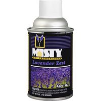Misty 1039375 Metered Dry Deodorizer Refills, Lavender Zest, 7oz, Aerosol, 12/Carton