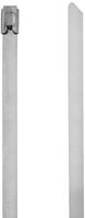 Monoprice SS316 Stainless Steel Cable Tie, 31.534; Long, (7.9mm Wide x 800mm Long) 50-Pack