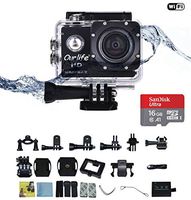 Ourlife Action Video Camera 1080P WIFI Sports Camera IP68 Waterproof DV Camcorder 12MP 170° Wide Angle 2 Inch Screen with Mounting Kit