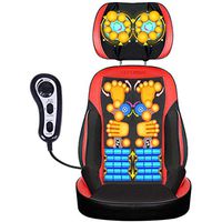 YANG Massage Back Shiatsu Chair Massage Seat Electric Armchair for Back with Air Compression, Adjustable Intensity, Deep Kneading, Infrared Heat and Vibration