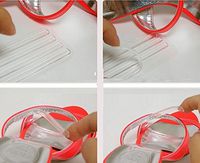 3 Pairs Transparent Silicone Thin Strips Affixed Shoe Care Shoe Grips High Heel Shoes Cushion Insole Inserts Pads Heel Grips Back Liner