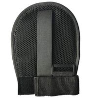 Finger Grip, Fixed Gloves, Assisted Rehabilitation Gloves, Equipped with Fixed Hand, Elderly Stroke, Paraplegic Paraplegia, Black, One Size