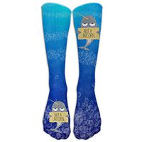 Not A Unicorn Narwhale Women & Men Knee High Socks Baseball Athletic Tube Long Stockings