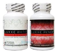 Luxxe White Enhanced Glutathione bundle with Luxxe Renew 8 Berry Extract (2 items)