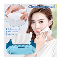 100 PCS Special Pumped Paper Towels Plain Weave Wet & Dry Dual Paper Towels | Super Soft & Skin-Friendly, Strong Water Absorption Impose | Advanced Household Kitchen Toilet Paper Tissue