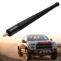 KSaAuto Antenna Fits Ford F150 F-150 Raptor 2009 2010 2011 2012 2013 2014 2015 2016 2017 2018 2019 Trucks | 6.4 Inches Carbon Fiber Antenna Mast Replacement | Designed for Optimized FM/AM Reception