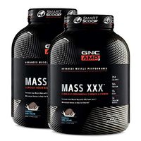 GNC AMP Mass XXX - Cookies and Cream, 6.2lbs, 50 Grams of Protein to Increase Lean Muscle