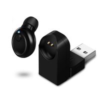 Fornorm GS-Mini Bluetooth 4.1 Headphones Headset HD Earbuds Earpieces Hands-free Call Earphone Car Headset for iPhones Samsung Huawei Smartphones Tablets Magnetic Charger 6 Hours Music Time (M1)