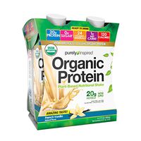Purely Inspired Organic Protein Shake, Ready to Drink, 20g Plant Based Protein, No Sugar, Low Carbs, Naturally Flavored, French Vanilla, 11 Fl Oz (Pack of 12)