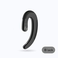Mini Wireless Bluetooth Headphones - Earhook Stereo Hi-Fi Earphones Sports Gym Headsets HD Noise Canceling Earbuds Handsfree with Mic for Apple airpods iPhone X 8 7 6 6s Plus Android Samsung - Black