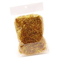 Homyl Metallic Shred Filler Fine Cut Gift Wrapping and Basket Filling Materials - Gold
