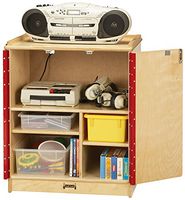 Jonti-Craft Lockable Media Cart