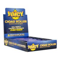 JUICY JAY'S Cigar Roller Machine 120MM UNFLAVORED Flavor Pack of 6