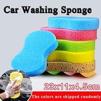 Car Wash Sponges Cleaning Scrubber Handy Multi Functional Washing Sponges for Kitchen with (C:3PC(23114.5cm))