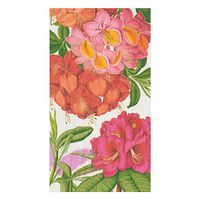 Caspari Jefferson's Garden Study Paper Guest Towel Napkins in White - 15 Per Package