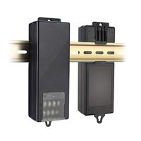 DC Power Adapter 12V 5A 4 Channel Din-Rail Mounting Distribution Power for CCTV Security Camera with PTC Fuse [UL Listed]