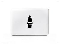 Ice Cream Cone Sticker Decal For MacBook Pro, PC, Laptop, Window, Car, or Wall