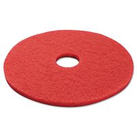 Boardwalk 4017RED Standard 17-Inch Diameter Buffing Floor Pads, Red