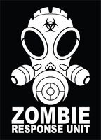 Zombie Response Unit Vinyl Decal Sticker|Cars Trucks Vans Walls Laptops|WHITE|7 In|KCD590