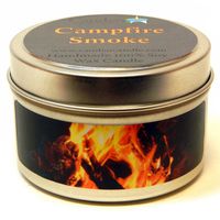 Campfire Smoke Super Scented Soy Candle Tin (4 oz)