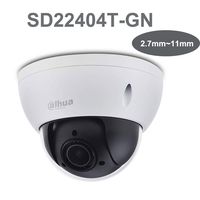 Dahua IP Camera SD22404T-GN 4MP 2.7mm~11mm Focal Length Support PoE Optical Zoom IP66, IK10 PTZ Network Camera English Version