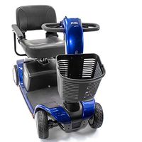 Victory10 Pride Mobility 4-wheel Electric Scooter SC710 Blue