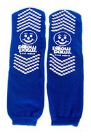BARIATRIC ROYAL BLUE SLIPPER SOCKS Pack of 2