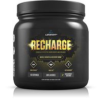 Legion Recharge Post Workout Supplement - All Natural Muscle Builder & Recovery Drink with Creatine Monohydrate. Naturally Sweetened & Flavored, Safe & Healthy. Unflavored, 60 Servings.