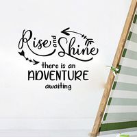 Xisheep Easter Day Home Décor ， Wall Stickers Removable Art Vinyl Mural Room Decor Wall Stickers Home Decor - Black