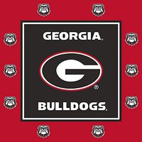 GEORGIA BULLDOGS LUNCHEON NAPKINS (32 NAPKINS)